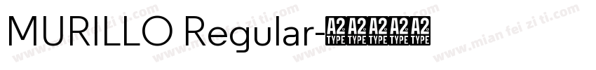 MURILLO Regular字体转换